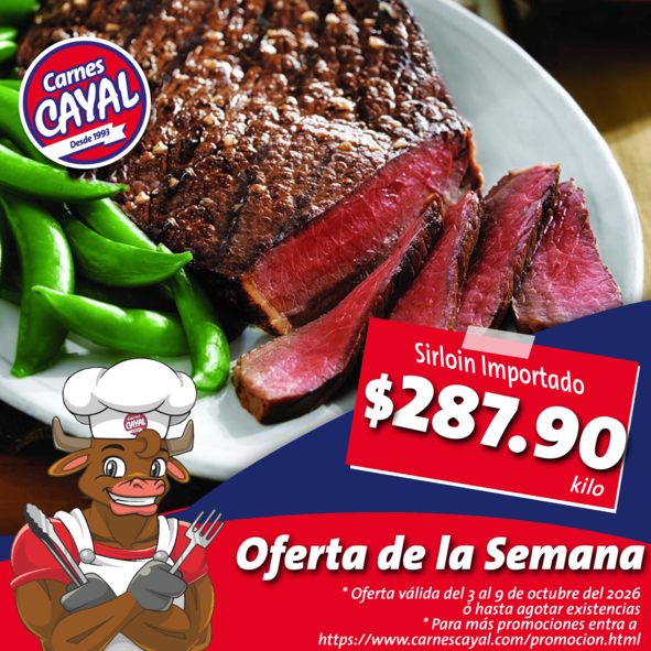 Oferta de Sirloin Importado 450 Grs.