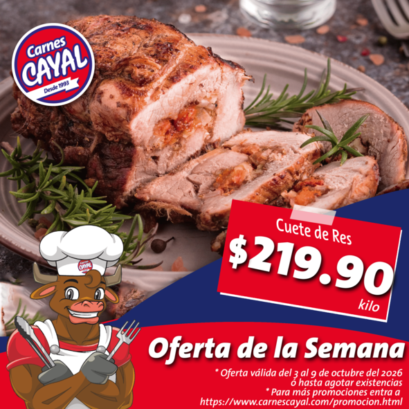 Oferta de Cuete.