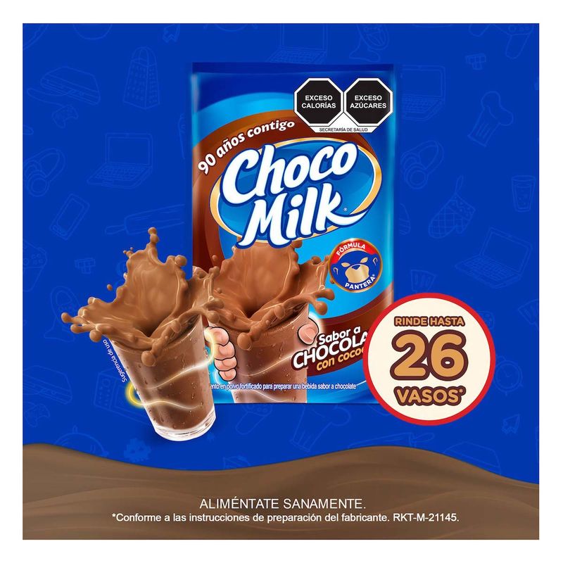 CHOCO MILK SABOR CHOCOLATE DE 350 GRS