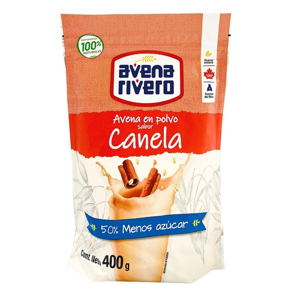 AVENA EN POLVO CANELA RIVERO 400 GR