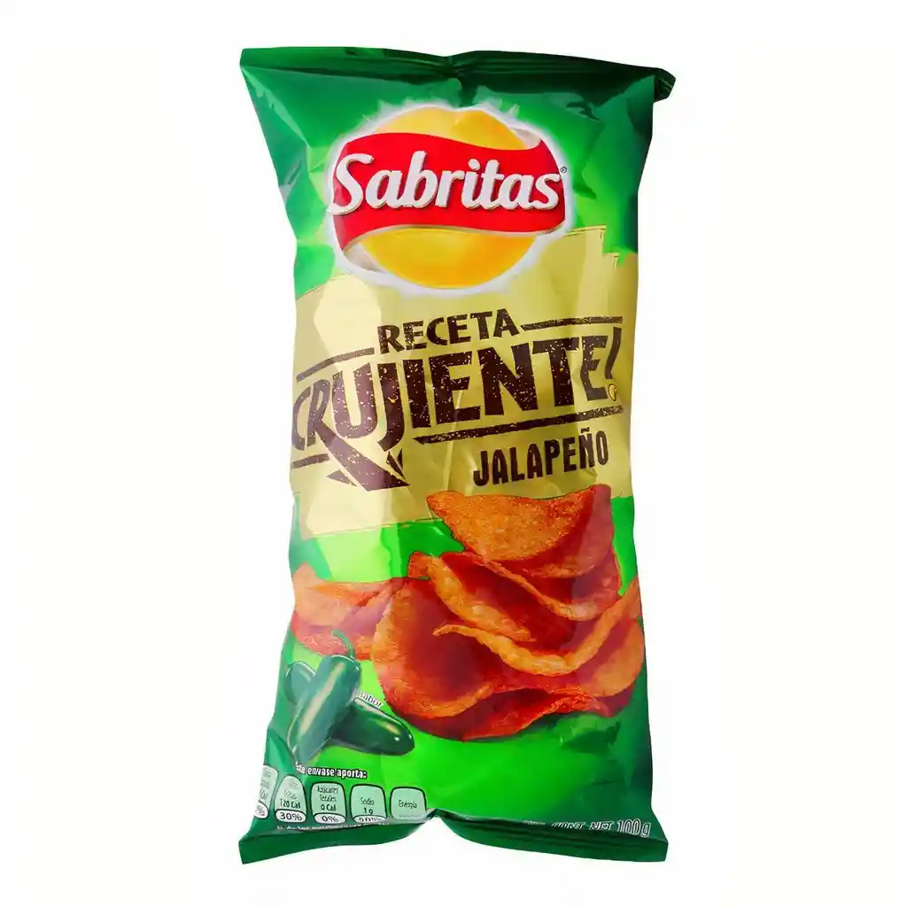 SABRITAS PAPAS CRUJIENTE JALAPEÑO 57 GRS