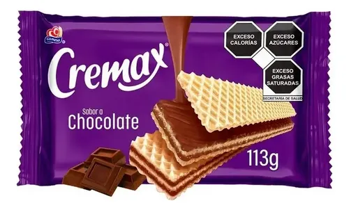 CREMAX SABOR CHOCOLATE + 2 GALLETAS GAMESA 113 GR