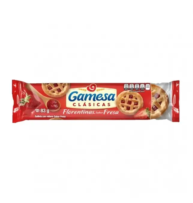 GALLETA FLORENTINAS DE FRESA 110 GR