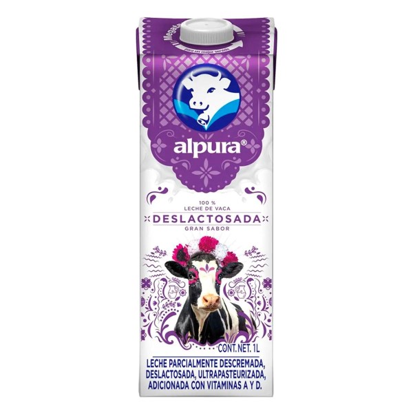 LECHE ALPURA DESLACTOSADA LT