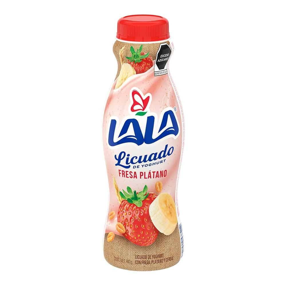 LICUADO LALA FRESA-PLATANO 440 GRS