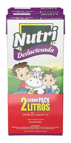 NUTRI LECHE DESLACTOSADA DE 1 LT